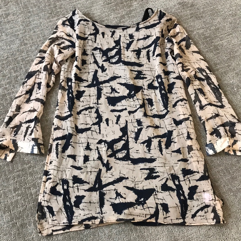 Leyendecker Long Sleeve Mini Dress